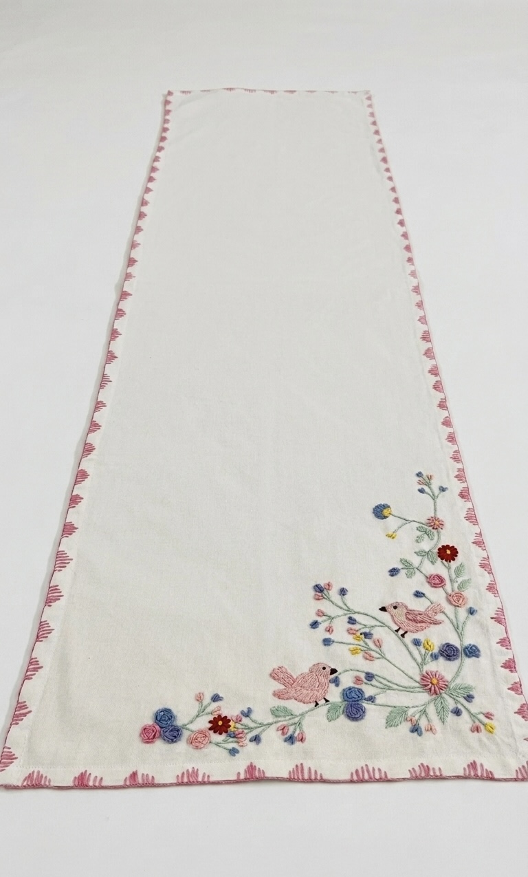 The Songbird & Blossom Table Runner