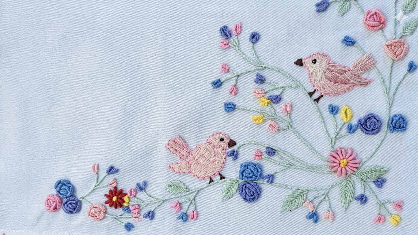 The Songbird & Blossom Table Runner - Image 4