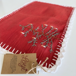 The Holiday Fir Jute Placemat