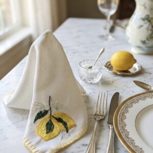 The Citronella Linen Napkin