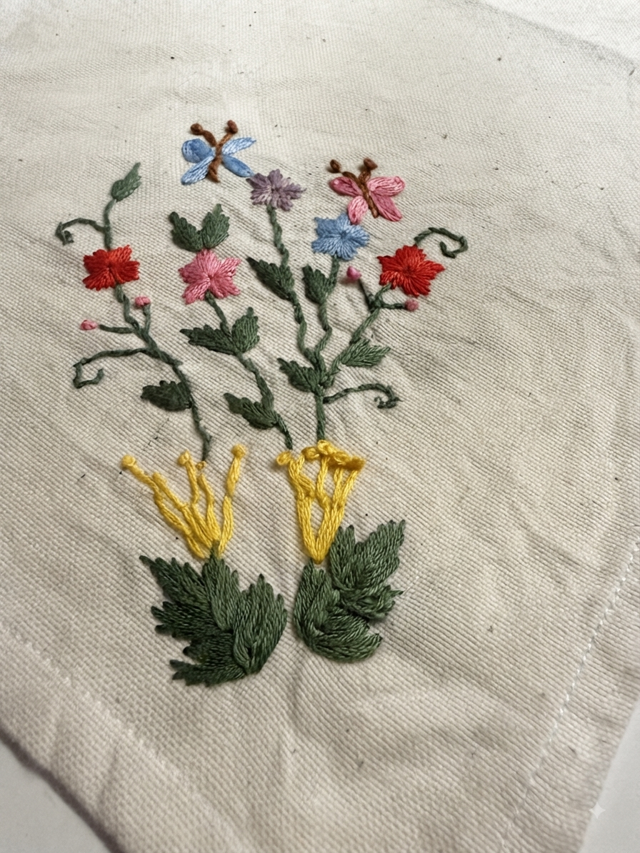 The Kala Cotton Twill Wildflower Napkin - Image 3