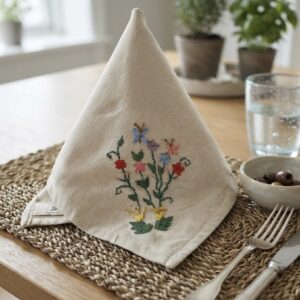 The Kala Cotton Twill Wildflower Napkin