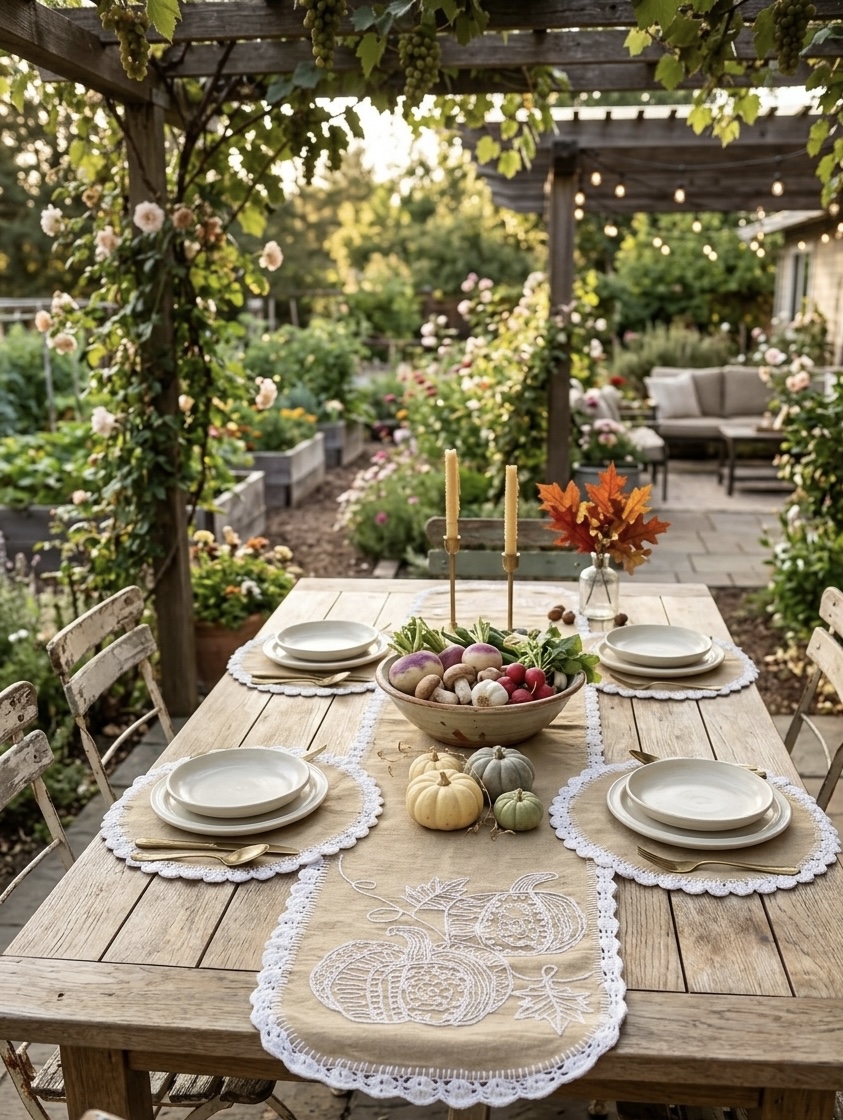 The Autumn Harvest Table Runner