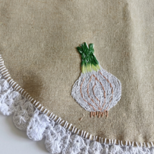 The Orchard Harvest Embroidered Placemat