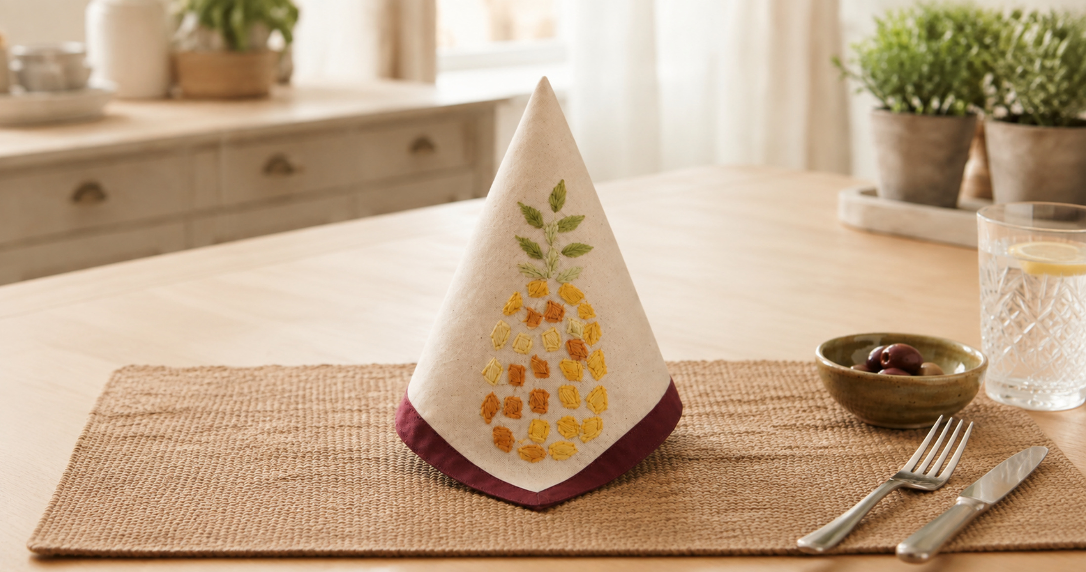 Kala Cotton Twill Pineapple